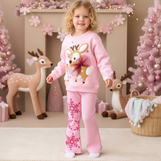 Outfit Cotton Set Animals Design Size 2-8y