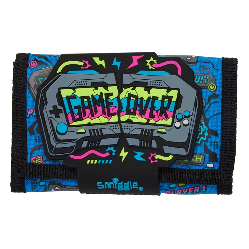 Smiggle Wallet | Blue Game Over