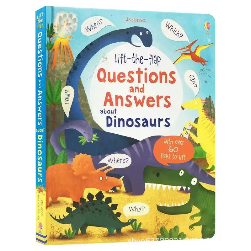 Usborne Questions And Answers Books Lift-the-Flap| Hard Cover | 7+