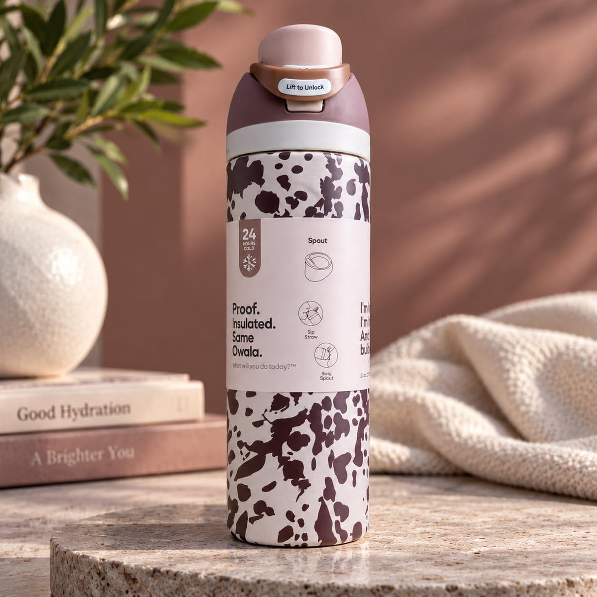 Owala Stainless Steel FreeSip Leak-proof | Cowgirl Core | 710-950ml