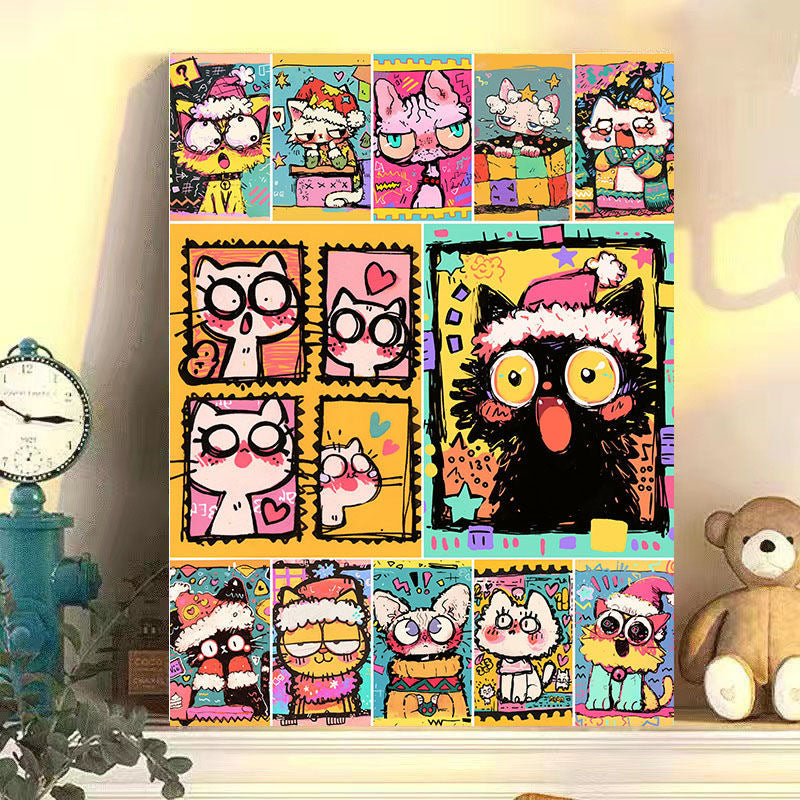 DIY Paint by Numbers Canvas Kit – 40 × 50 cm