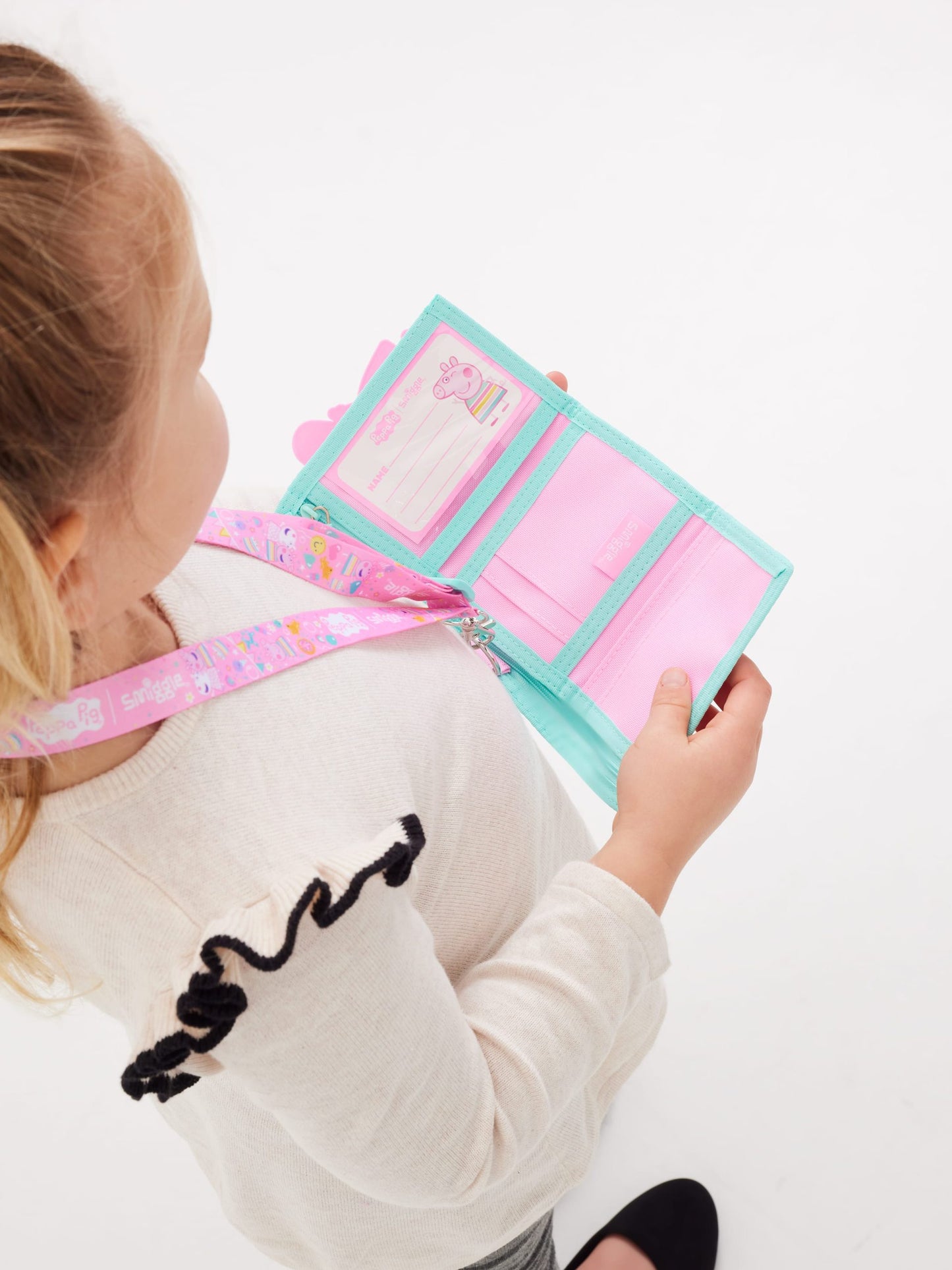 Smiggle Wallet Lanyard | Peppa Pig