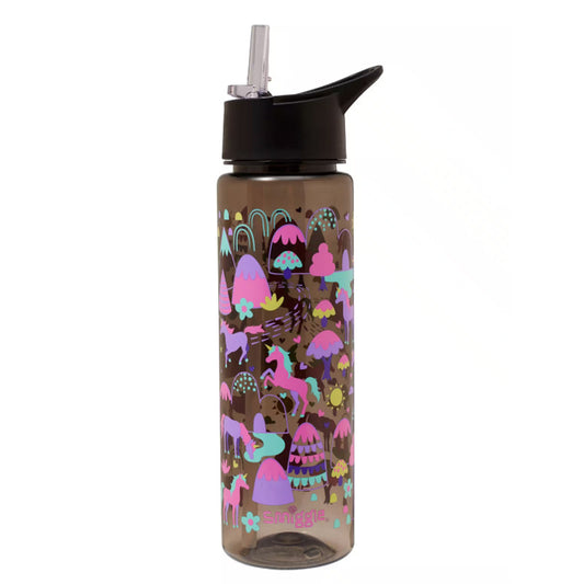 Smiggle Unicorn Design Water Bottle 650 ml 24cm