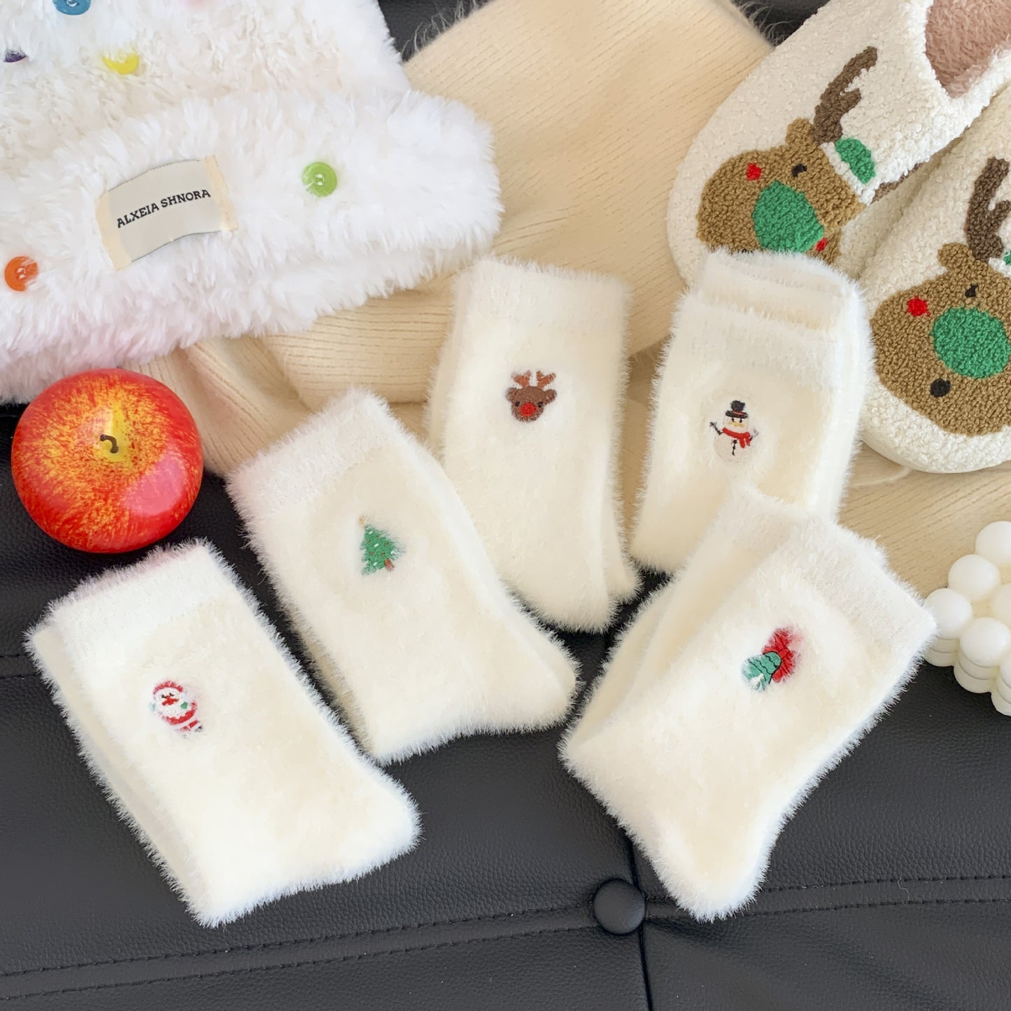 Christmas Cozy Warm Socks One Size 36-41