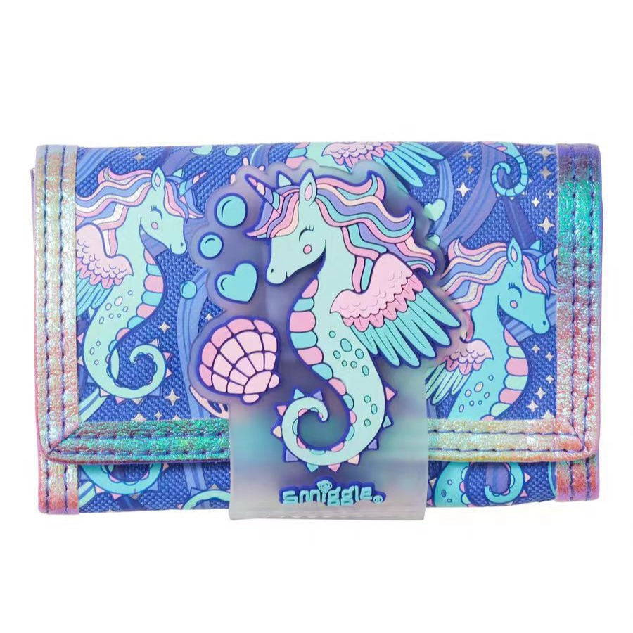 Smiggle Wallet | Blue Seahorse