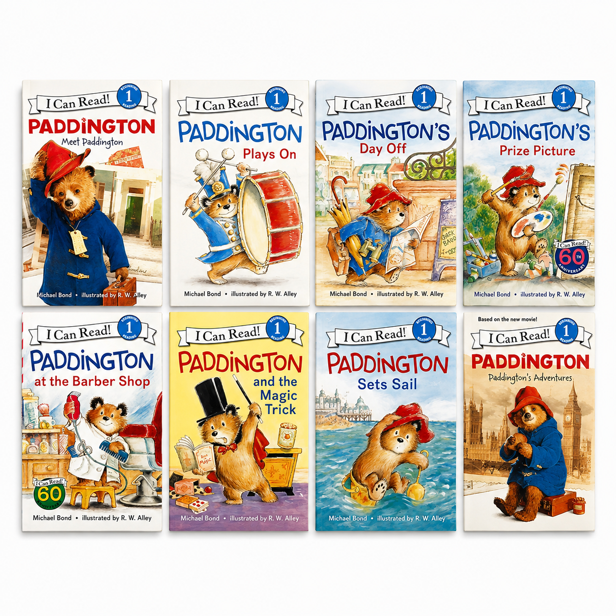 Paddington I Can Read! Level 1 – 8-Book Collection | 4+