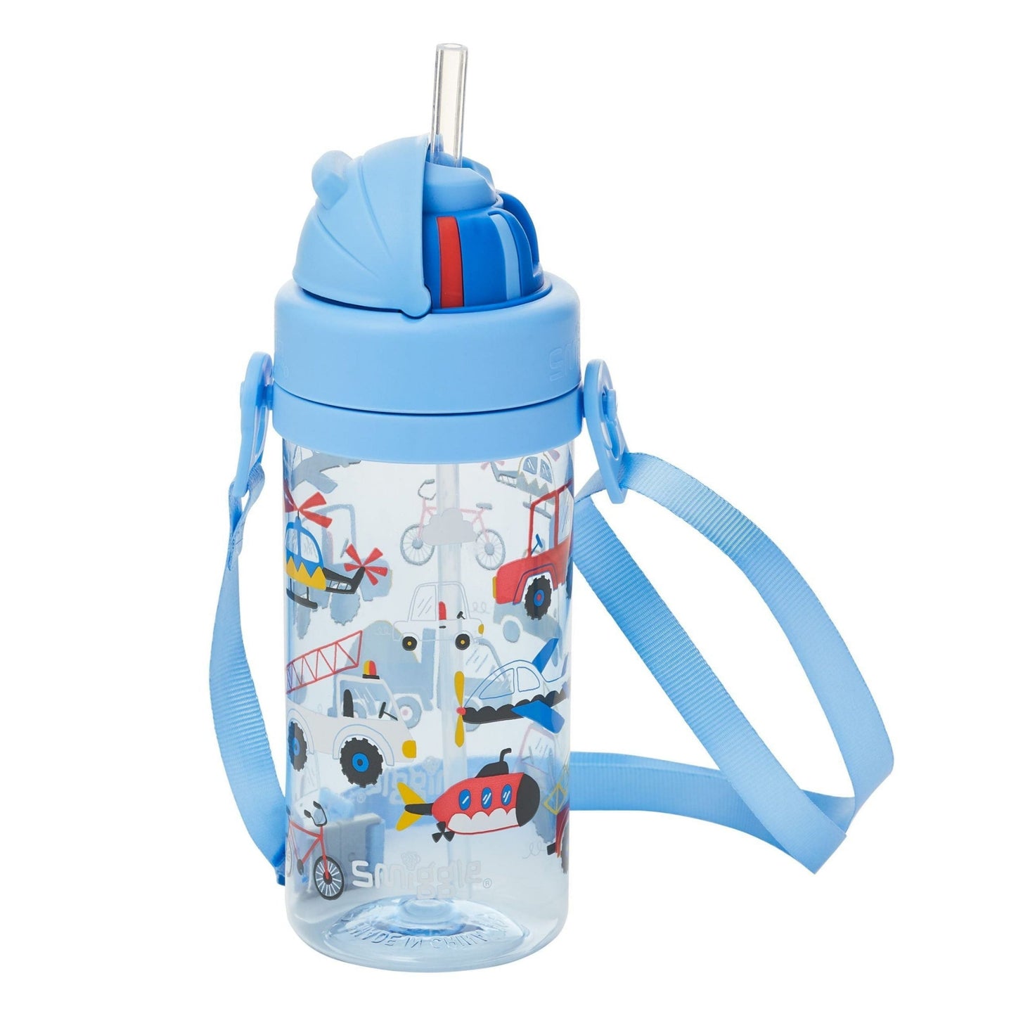 Smiggle Water Bottle - Vehicles | 400ml