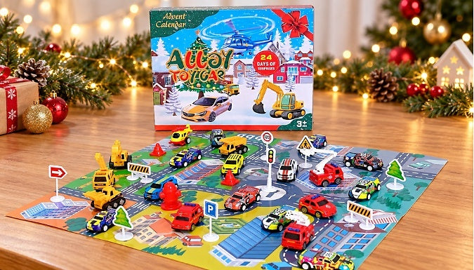 Toy Car Christmas Advent Calendar | 24 Days | 3+