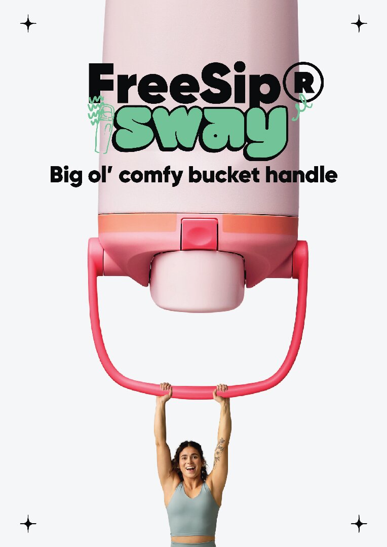 Owala Tumbler Stainless Steel FreeSip Leak-proof Sway Lemon | 890ml