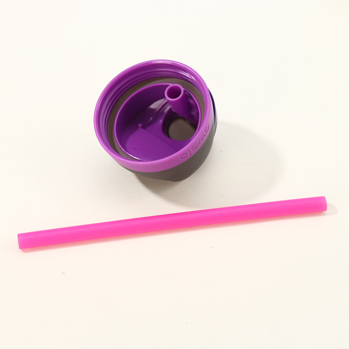 Owala Bottle Stainless Steel FreeSip Leak-proof | White&Purple | 710ml