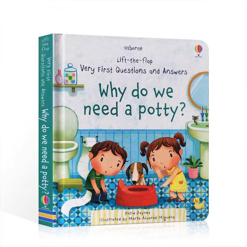 Usborne Lift-the-Flap Very First Questions And Answers Books | Hard Cover | 3+