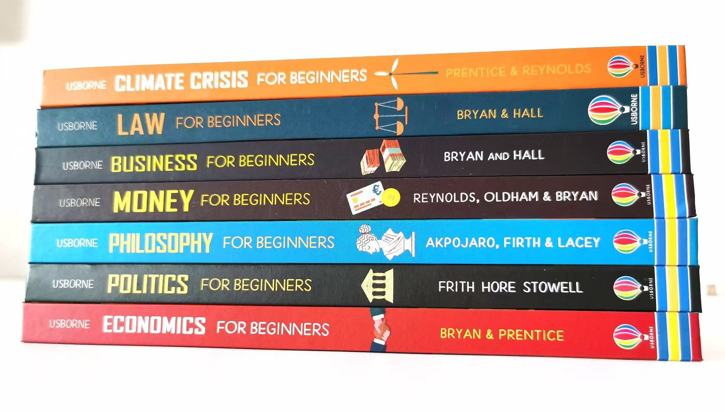 Usborne For Beginners 7 Books Set | Hard Cover | 8+