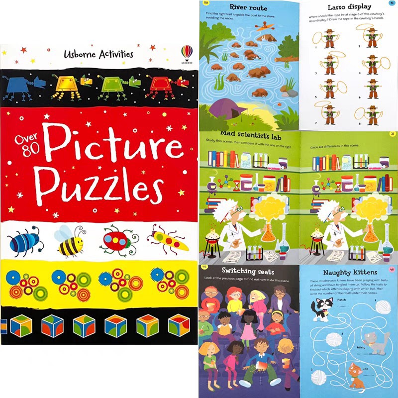 Usborn Activities Puzzle Books