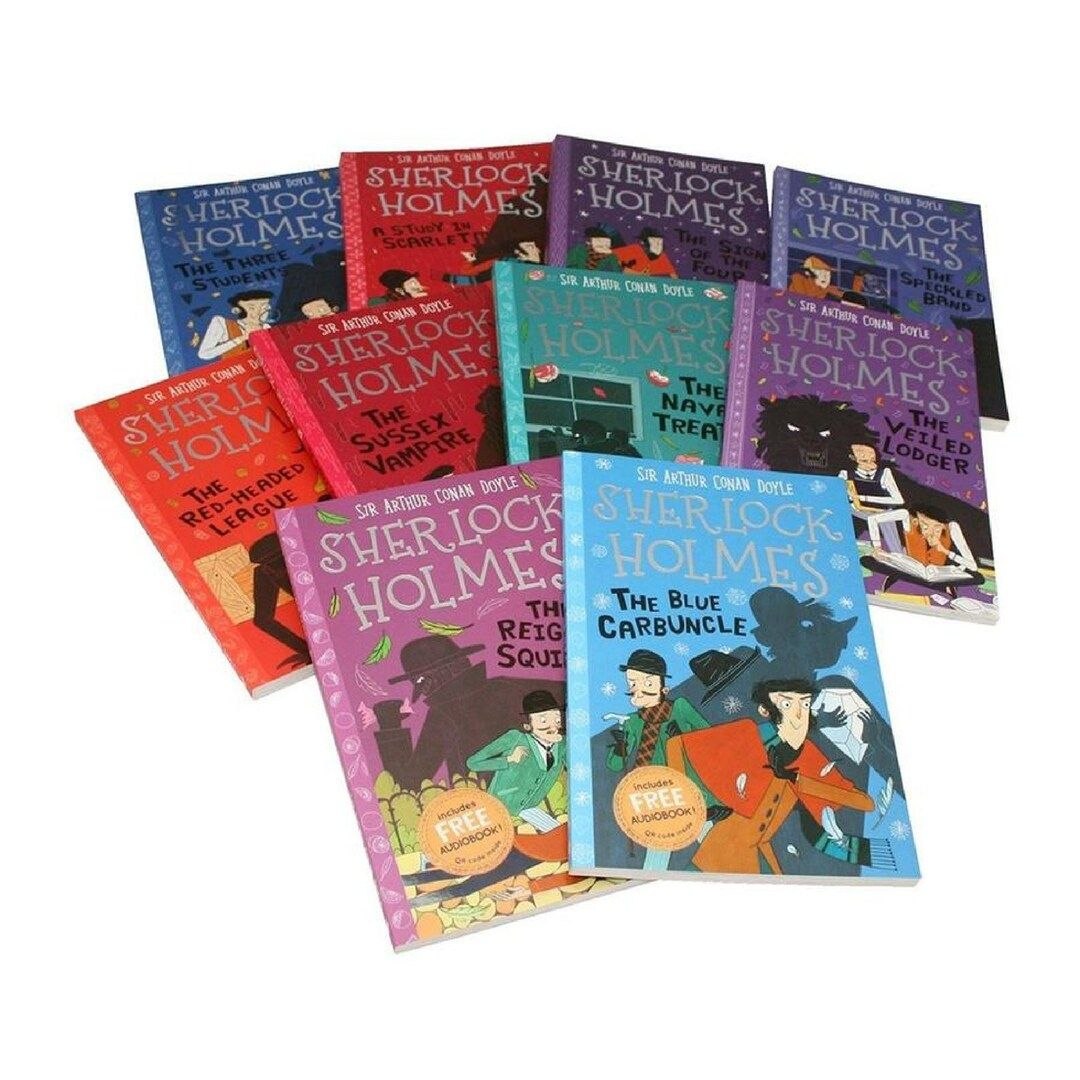 The Sherlock Holmes Books 10 Books | Soft Cover | 8+
