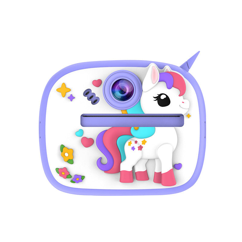Digital Mini Printing Camera 2in1 With straps | Cute Animals | 3+