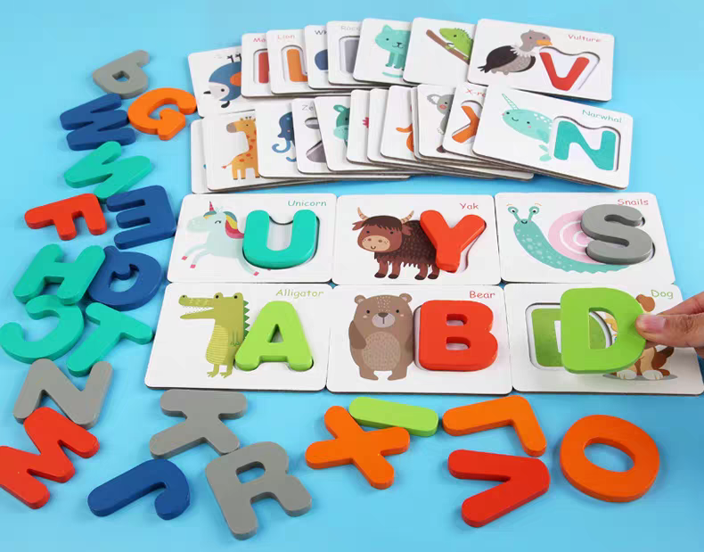Spelling Numbers And Words | Card Educational Game | 3+