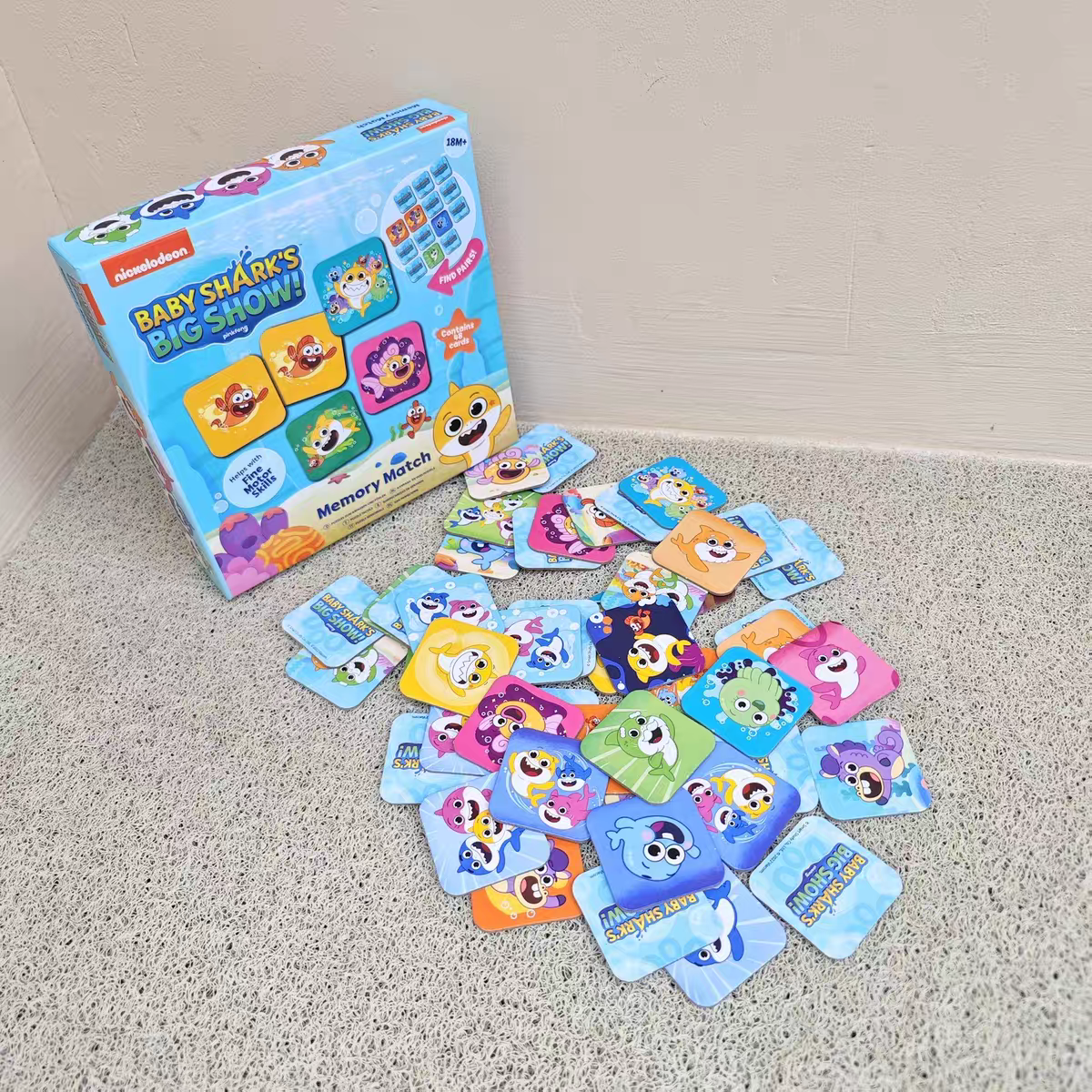Baby Shark's Big Show! Memory Match Card Game | 2+