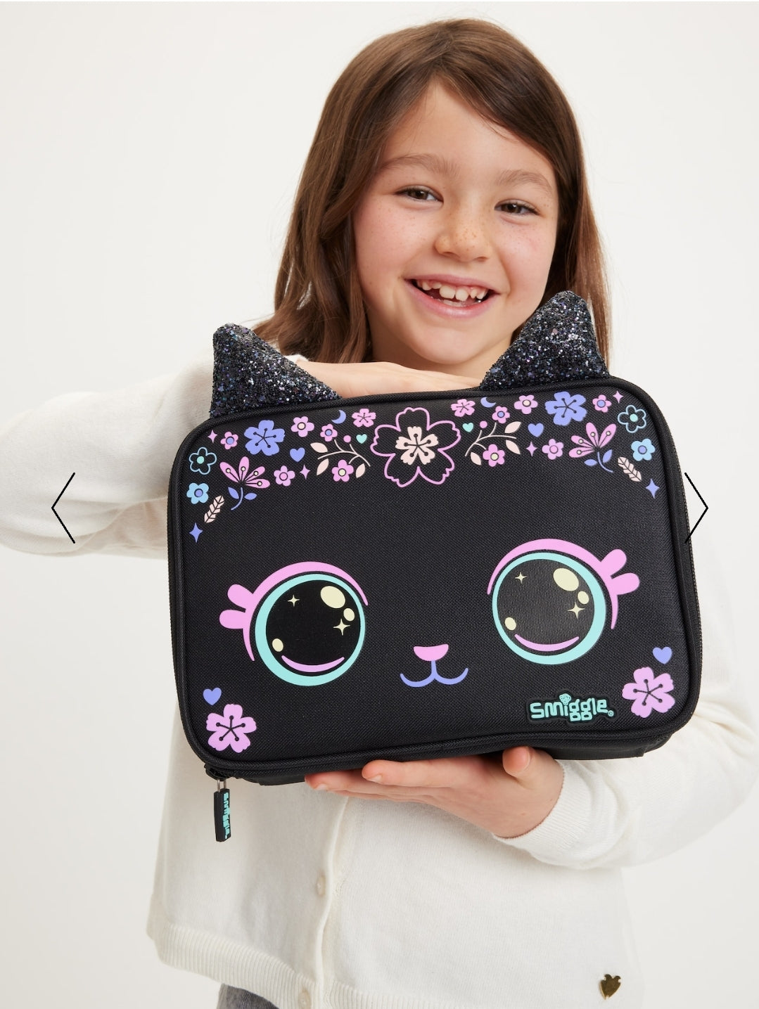 Smiggle Attach Lunch Bag Cat Design