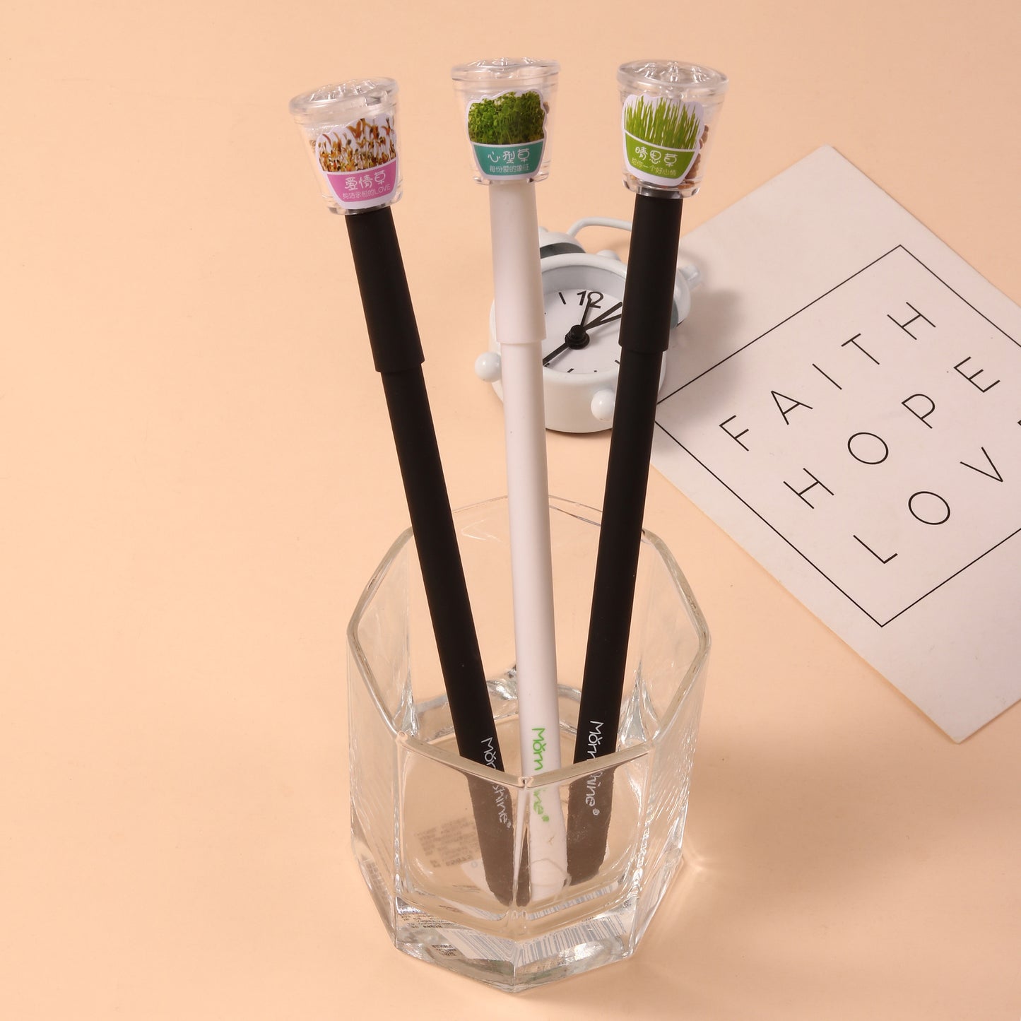 Black Pen Grass Planting Plant Can Sprout&Grow Stress Relief 0.5mm