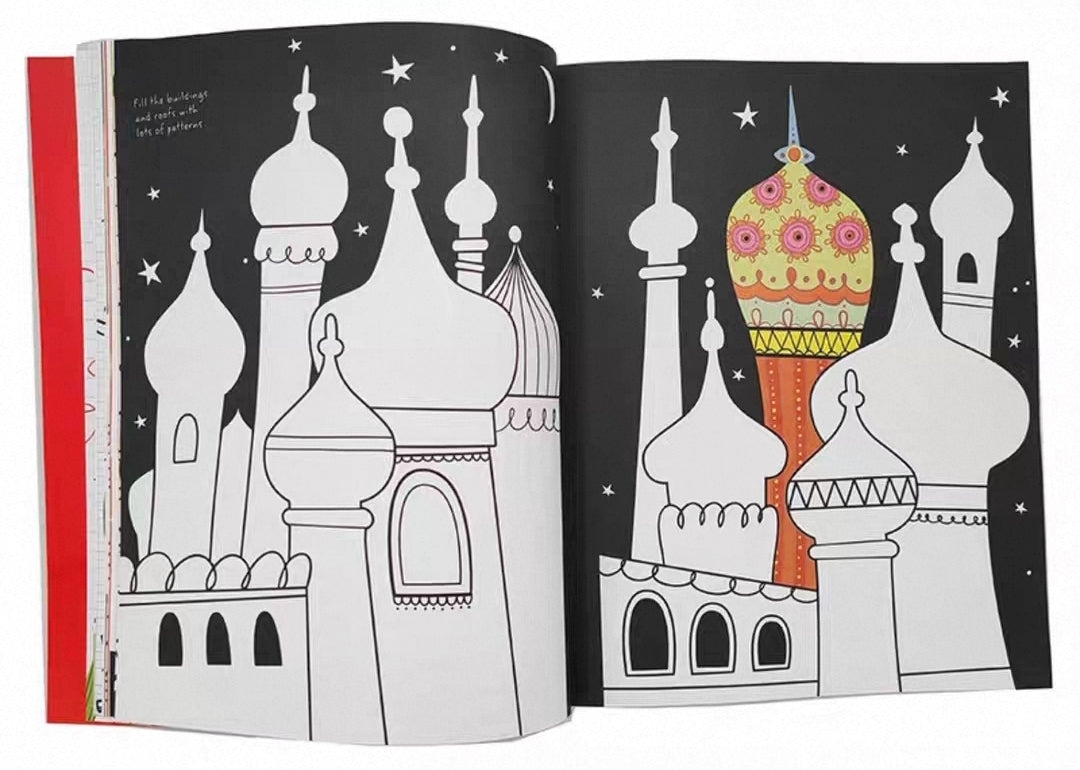 The Usborne Book Of Drawing , Doodling And Colouring | Soft Cover 3+