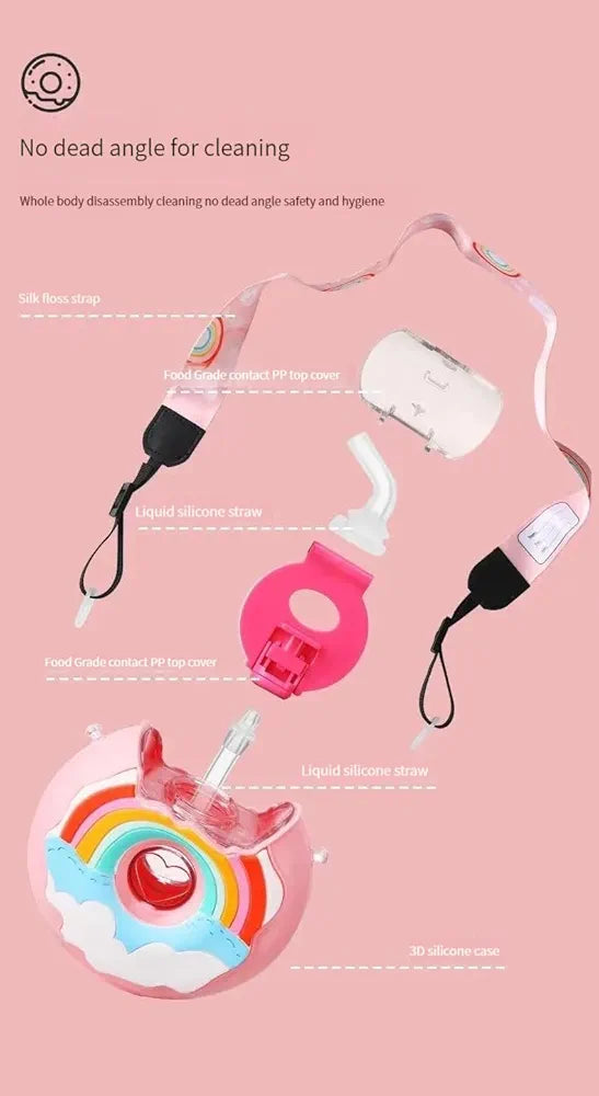 Donut Shape Water Bottle 380ml