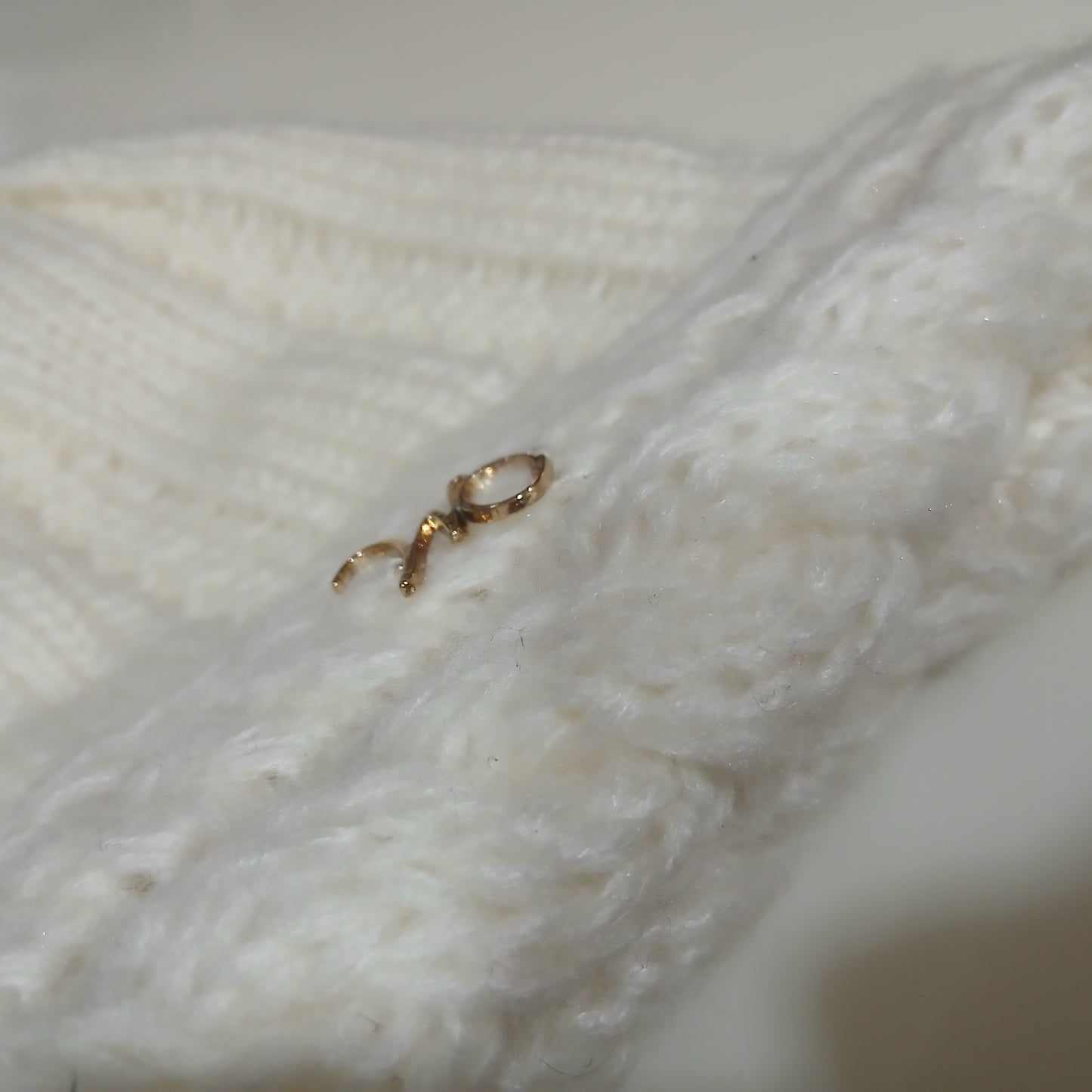 Warm Hat White For Girls Original Marines