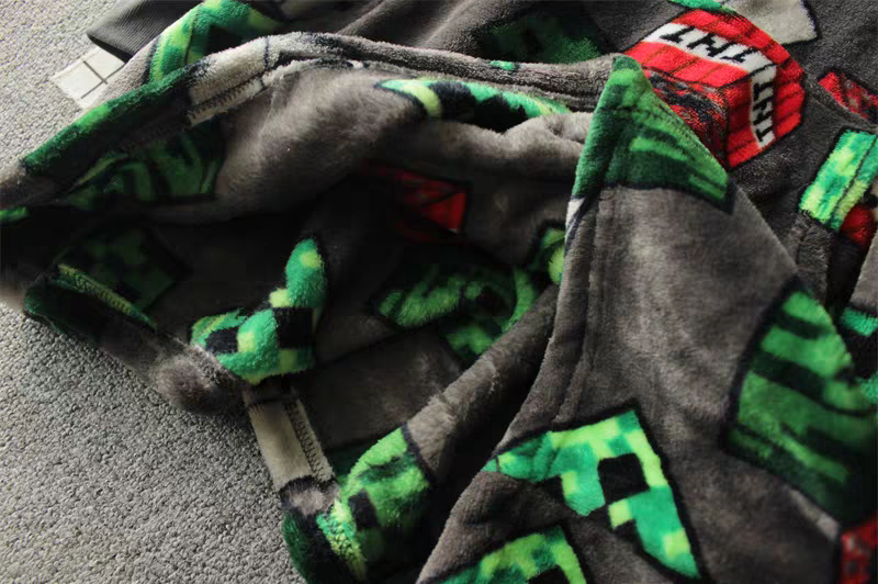 Minecraft Warm Fleece Hoodie | Size 6-16y