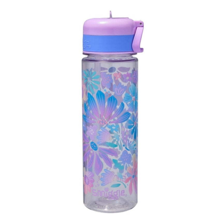 Smiggle Water Bottle - Bloom Flowers | 650ml