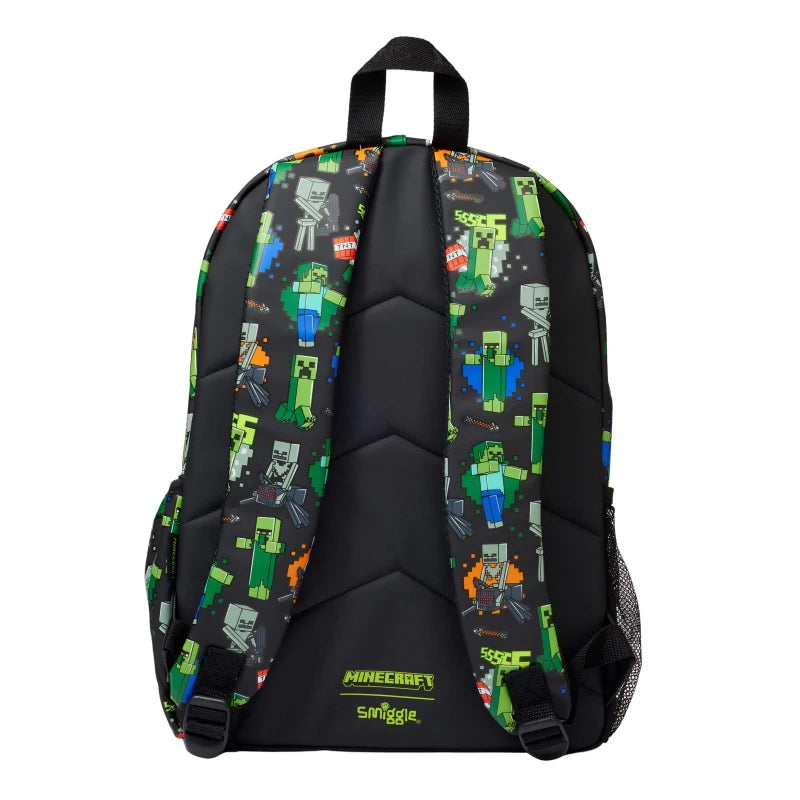 Smiggle Backpack - Minecraft Pixel | (KG1-KG3) | 38cm