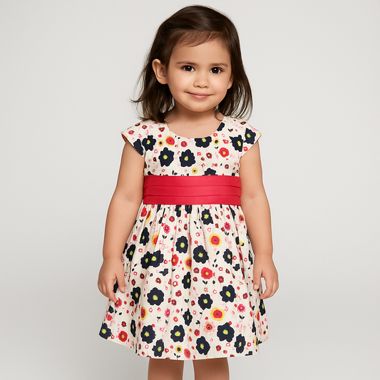 Amazing Floral Dress Size 3-5y