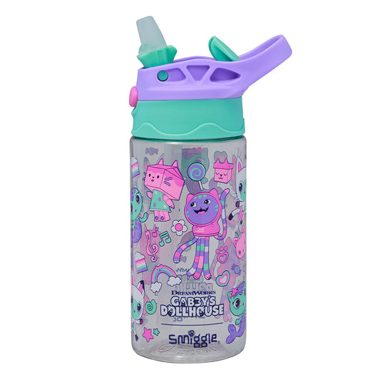 Smiggle Water Bottle Gabby's Dollhouse 440ml