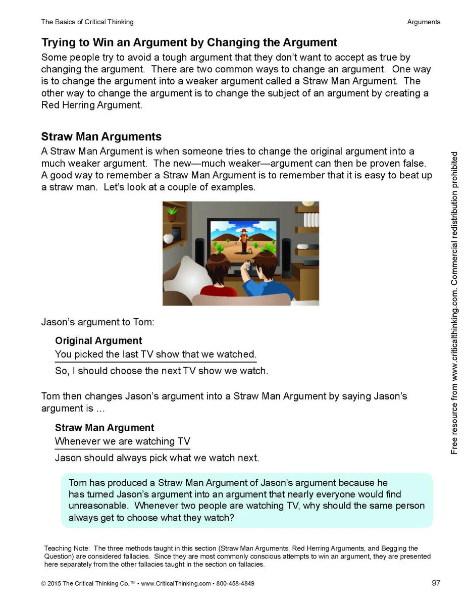 The Basics of Critical Thinking | Grades 4-9