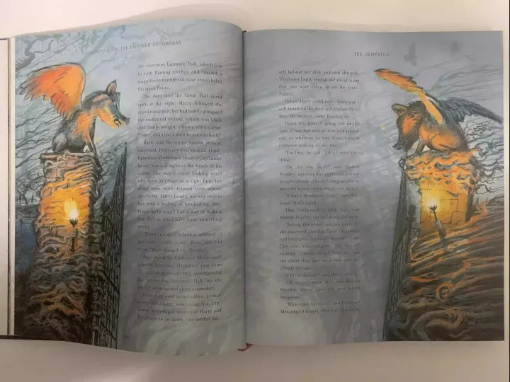 Harry Potter Illustrated Collection- 5 Books Set By J.K. Rowling | Hard Cover | 8+
