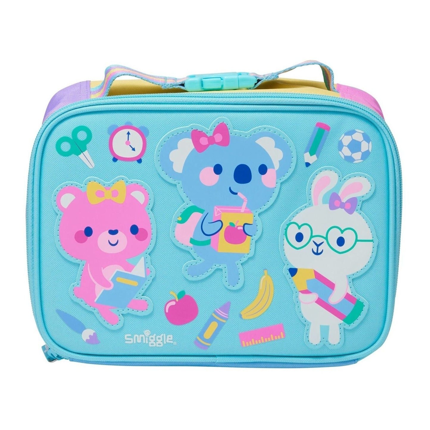 Smiggle Lunch Bag - Cute Bear | 25.5×20×8.5cm