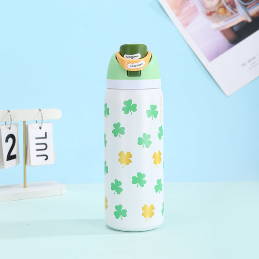 Owala Bottle Stainless Steel FreeSip Leak-proof | Clover The Rainbow | 950ml