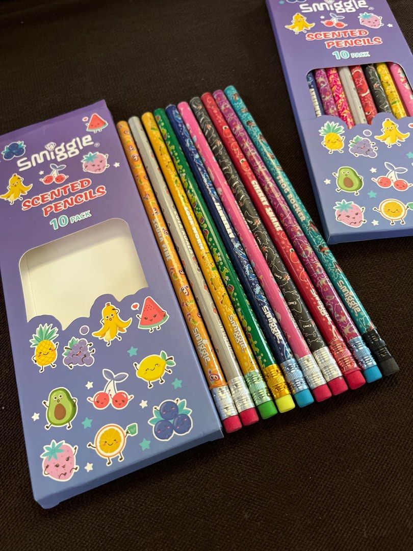 Smiggle Scented Pencils | 10 Pcs Pack