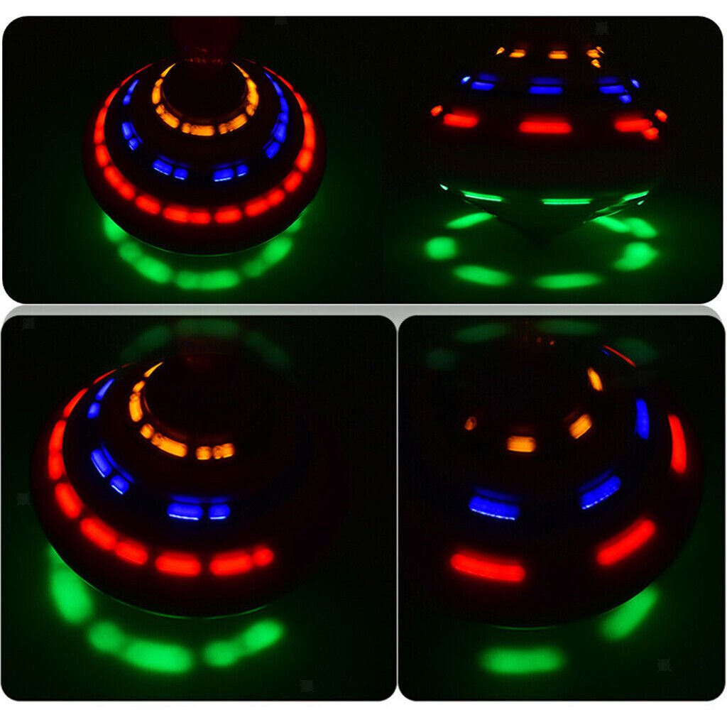 Spinning Top Toy With Music & Led | 3+