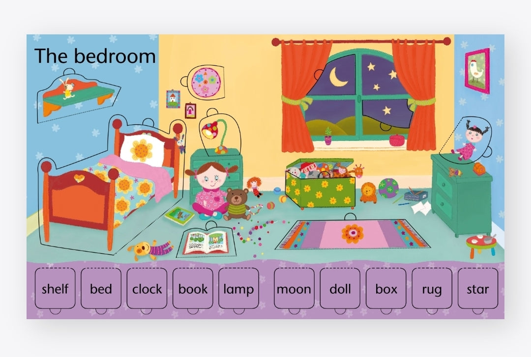 Usborne Lift-the-flap Book | Hard Cover | 1+
