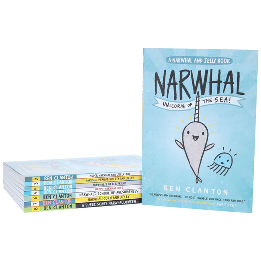A Narwhal And Jelly - 8 Books Set | Soft Cover