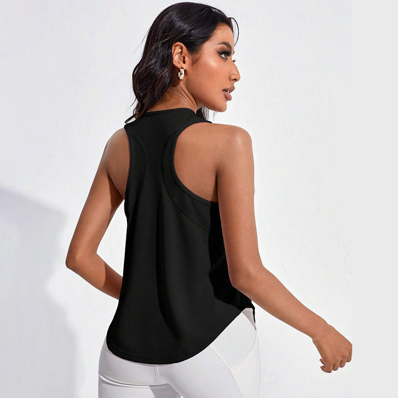 Women's Sleeveless Workout Tank Top – Loose Fit Activewear |  Size M