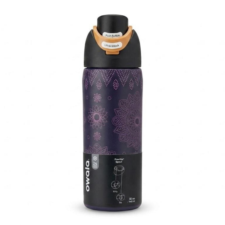 Owala Stainless Steel FreeSip Leak-proof | Midnight Rodeo | 710-950ml
