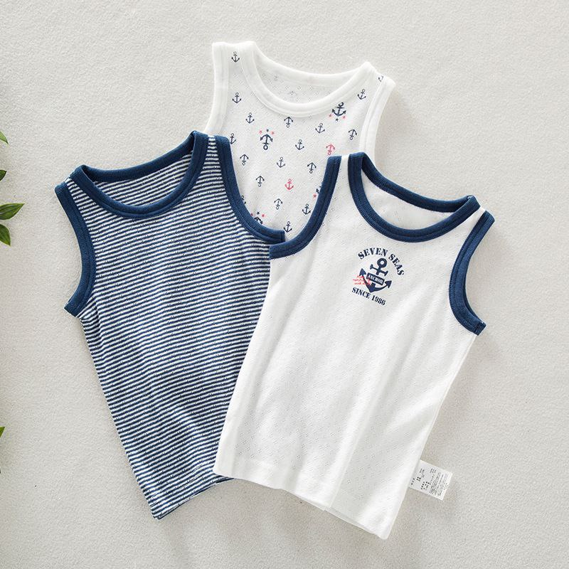 Boys Cotton Underwear 3-12Y - Blue Anchors | Build Your Own Set
