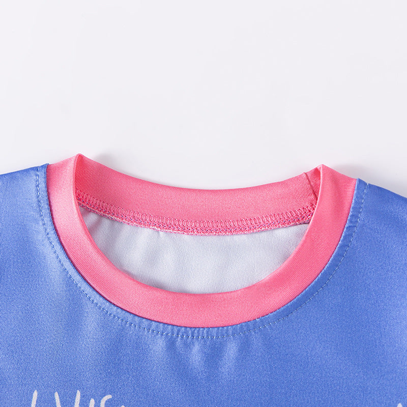Mermaid Starfish Girls Pajama Set | Size 2-7y