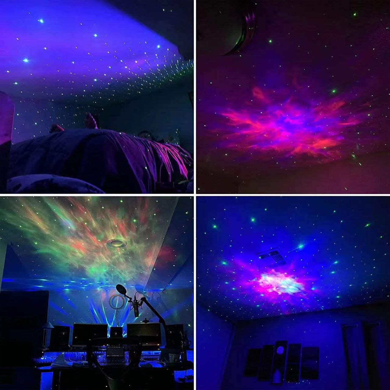 Stary Sky Astronaut Projector,Creates Peaceful Calming Atmosphere,With Various Effects