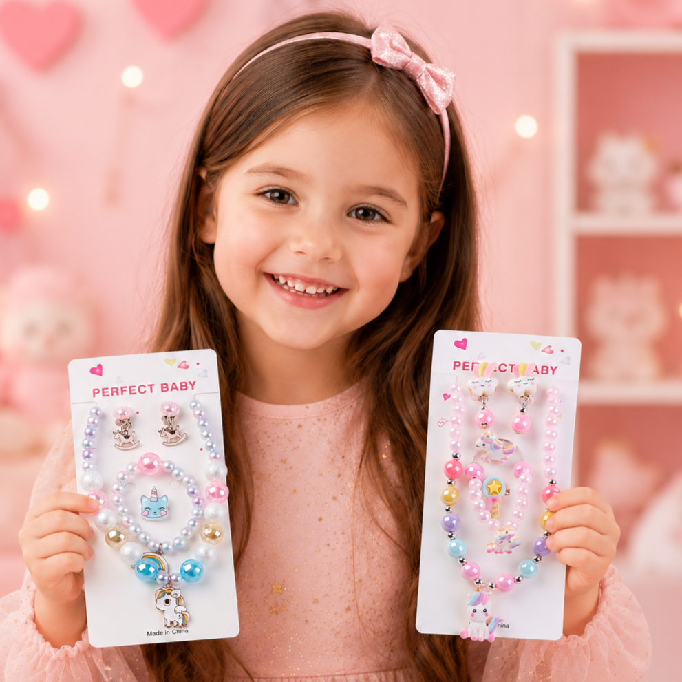 Unicorn Jewelry Set for Girls | Ages 3+