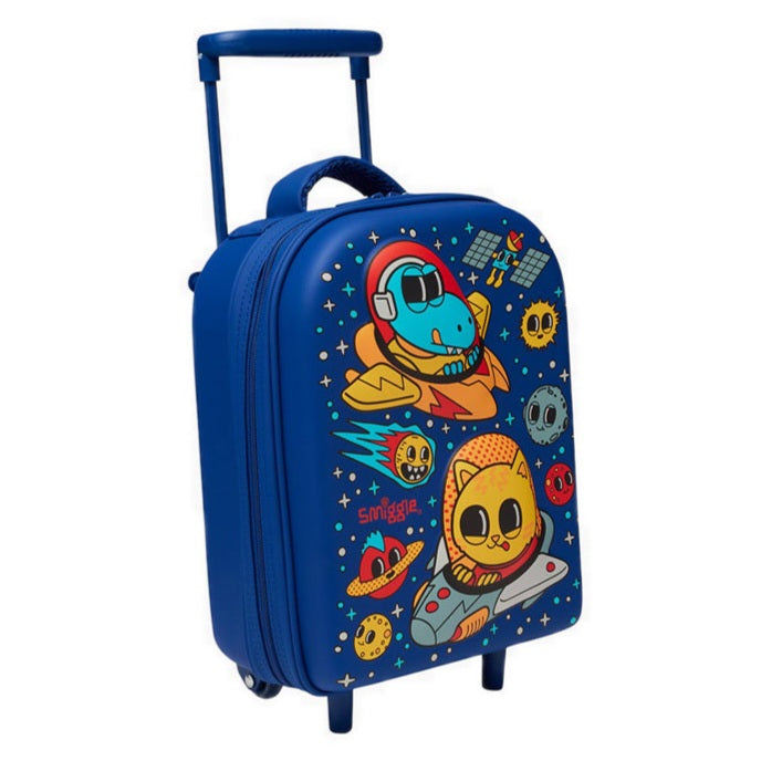 Smiggle Trolley Bag - Mini - Hardtop | Cosmo Dino | 36cm