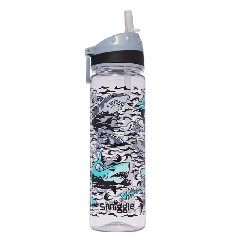 Smiggle Water Bottle - Shark | 650ml