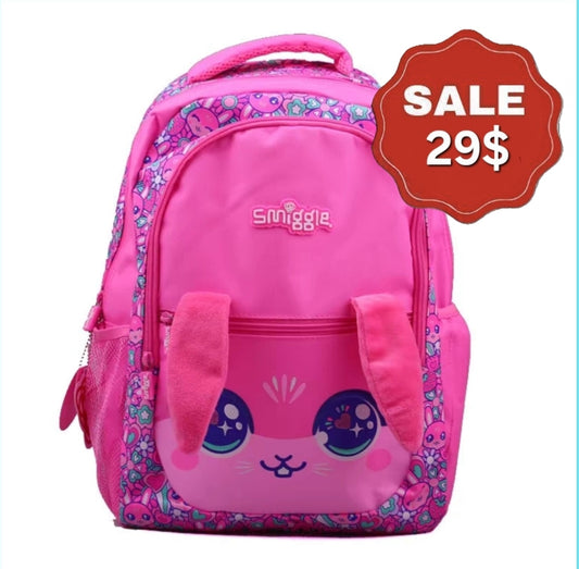 Smiggle Backpack Rabbit Design 42cm G1-G3