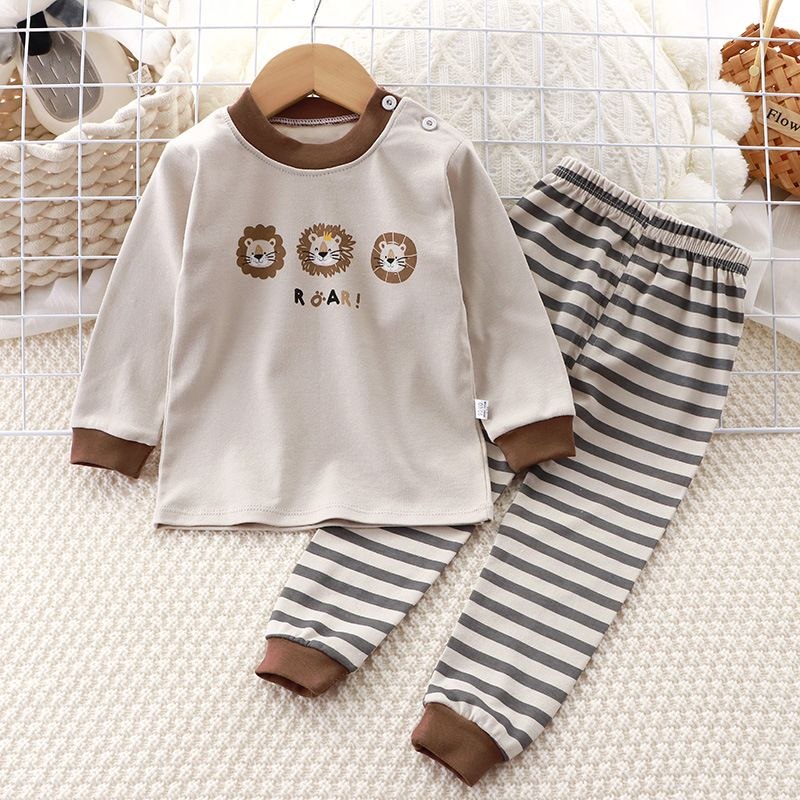 Pyjama Coton 100% Bear Face Design | 0-8y