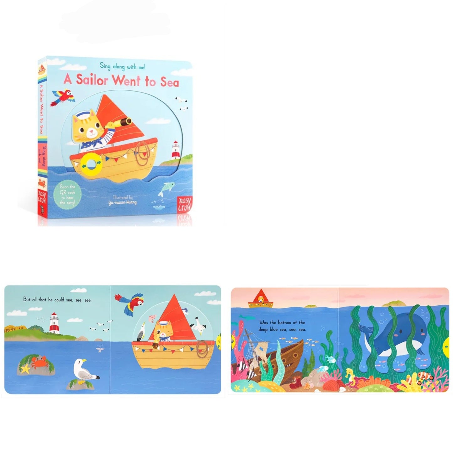 Sing Along With Me! Books With Song | Hard Cover | 1+